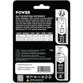 Resim Devices Delkin Cihazlar 128GB Güç Microsdxc Uhs-Iı (V90) Hafıza Kartı 
