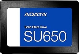 Resim ADATA Ultimate SU650 dahili Solid State Drive 480 GB 3D-NAND SSD sabit disk, siyah 
