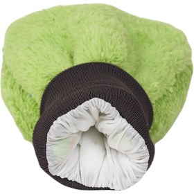 Resim AutoFresh Welsoft Oto Yıkama Eldiveni Astarlı Araç Temizleme Mikrofiber Araba Cila Eldiveni Yeşil 