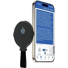 Resim Aipkttrol Tüm Diller Için Dil Tercüman Cihazı,aı Gerçek Zamanlı Çeviri Siyah 