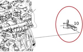 Resim MERCEDES-BENZ A2709051300 | W204 Kasa C180 274 Motor Krank Mili Pozisyon Sensörü Orijinal 