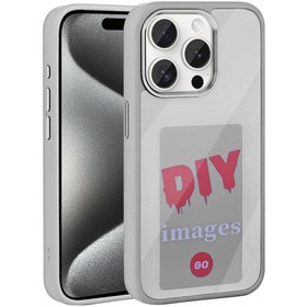 Resim iPhone Uyumlu 15 Pro Max Kılıf Ekranı Yansıtan Akıllı Nfc Kapak 