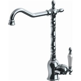 Resim Gpd Tek Gövde Eviye Bataryası Retro Krom MTE180 