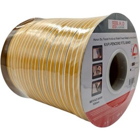 Resim Fixonic B.h.d Bhd00479 100mt Kapı Ve Pencere Fitil Bandı Beyaz Kauçuk 100 M 