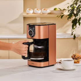 Resim Karaca Series 2303 Inox Filtre Kahve Makinesi Bronze 