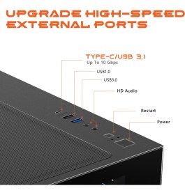 Resim Gameagle Edge-7 Argb FANLI-360MM Sıvı Soğutma-Modüler 850W 80 Plus Bronze Psu-Siyah Akvaryum Kasa 