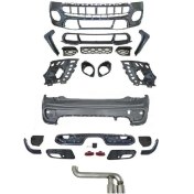 Resim Mini cooper f55 jcw body kit tampon seti 2014+ 4kapı 