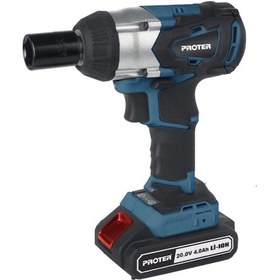 Resim Proter PST460 WS 20 V 4.0 Ah Kömürsüz Darbeli Şarjlı Somun Sıkma Makinası 