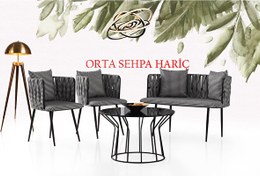 Resim Sarmaşık Çay Seti 2+1+1 Koltuk Takımı Sweet Home