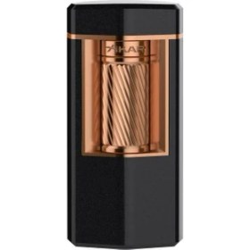Resim Xikar Meridian Single Lighter Siyah Rose Gold Puro Çakmağı 