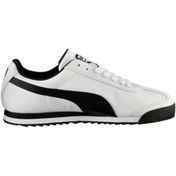 Resim Puma Roma Basic Erkek Günlük Sneaker Beyaz Siyah 