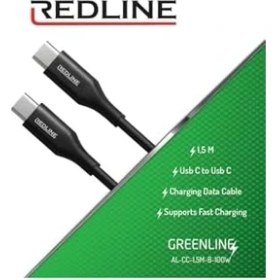 Resim Redline USB A/type-C Hizli Sarj ve Data Kablosu, 1.5 Metre Uzunluk 