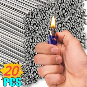 Resim 20 adet Düşük Sıcaklık Alüminyum Kaynak Çubukları - Ev Tamirleri için İdeal, Alüminyum ve Alüminyum Alaşımları, Kullanımı Kolay, Elektrik Bağlantısı Gerektirmez, Kaynak Aksesuarları, Pilsiz 
