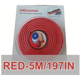 Resim Topnotch Kırmızı 5m Kapak Kenar Koruması - Çarpışma Önleyici, Ses Geçirmez, Universal 