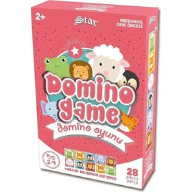 Resim Star Domino Game Eğitici Puzzle Oyunu 