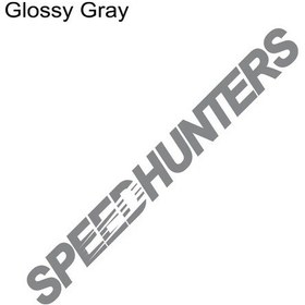Resim Parlak Gri-70x7 Cm-çeşitli Boyutlarda Speed Hunters Grafik Araba Vinil Çıkartmalar Su Geçirmez Yarış Gövde Kamyon Tampo 