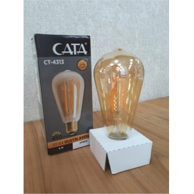Resim Cata CT-4313 Rustik LED Ampul 6W 