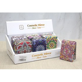 Resim Taşlı El Aynası Dikdörtgen Kalın Model 1 - 9046927036754rx8 