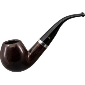Resim Şahin Üç Yıldız 273 9mm. Filtreli Ebonit Saplı Pipo 