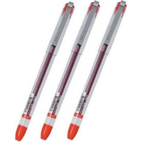 Resim Dong-a My Gel 0.5mm Kırmızı Ince Iğne Uçlu Jel Kalem 3 Adet 