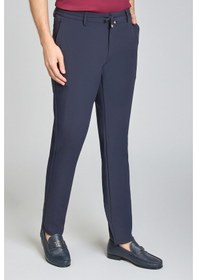 Resim Bisse Jogger Cepli Lacivert Spor Erkek Pantolon Pns25y25100 D39 Lacivert 