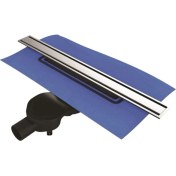 Resim VitrA 60 Cm Eco Duş Kanalı Yandan Çıkışlı Mat Krom 