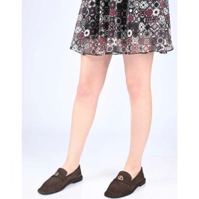 Resim Bestello Bağcıksız Tokalı Termo Taban Hakiki Deri Loafer 332-25518 Kadın Ayakkabı 