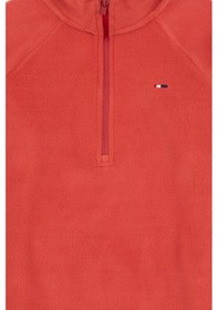 Resim U.S. Polo Assn. Kız Çocuk Gül Kurusu Polarlı Yarım Fermuarlı Sweatshirt 50317884-VR026 