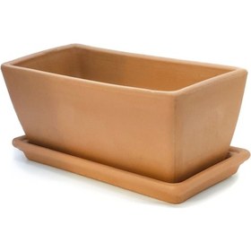 Resim Cassetta Garda 32 Cm Toprak Saksı Terracota 