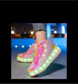 Resim Pixy 4 Tekerlekli Şarjlı Işıklı Patenli Ayakkabı 