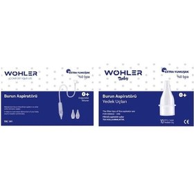 Resim Wohler Nazal Burun Aspiratörü Başlangıç Seti 