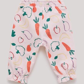 Resim Layette BG Store Kız Bebek Desenli Eşofman Altı 