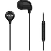 Resim Philips TAE2146BK/00 Mikrafonlu Kablolu Kulak İçi Kulaklık 