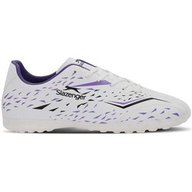 Resim Slazenger CARRICK Unisex Halı Saha Beyaz Futbol Ayakkabısı 