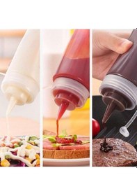 Resim Şeffaf Kapaklı Sızdırmaz Yağlık Sosluk Şişesi Plastik Yağdanlık 400 Ml. Ap-9028 5570 