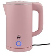 Resim BPL 1.6L 1200W Electric Kettle, 100 Percent Detachable Lid for easy cleaning, Blue LED Indicator Light, Cool Touch Body, Dry Boil Protection, Auto Shut off, 2 Years Warranty, Peach 