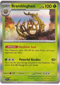 Resim Brambleghast 021/162 - Temporal Forces - Pokemon Kartı Mint 