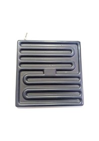 Resim İnfrared Seramik Isıtıcı Rezistans Düz 122x122mm 650w 230v Siyah Renk Sfe Model 1 Adet 