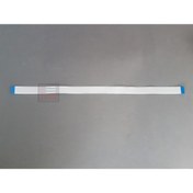 Resim FFC 34 Pin 40cm Düz 0.5mm Adımlı Esnek Flex Kablo Awm 20624 80c 60v Şerit Fleks Film 