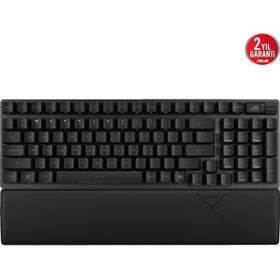 Resim Asus Rog Strix Scope Iı 96 Nx Snow Switch Rgb Siyah Kablosuz Eng-q Mekanik Gaming Klavye 