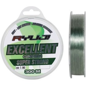 Resim Ryuji Excellent 300mt 0.40mm Green Monofilament Misina 