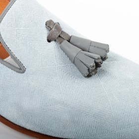 Resim Zerbay Hekla Püsküllü Mikrolight Taban Loafer Hakiki Deri Süet Erkek Klasik Ayakkabı 