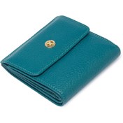Resim Mavi Deri Kadın Cüzdan - S1CB00005627-P9M 