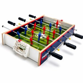 Resim Ahşap Masaüstü Futbol Maçı Langırt Oyun Seti 