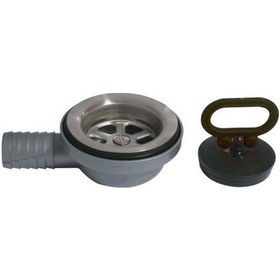 Resim Tekne Lavabo Süzgeci Paslanmaz Krom 