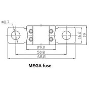 Resim Victron Mega-Fuse 300A-58V 48V Ürünler için 1 Adet 