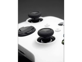 Resim Xbox One Series S x Uyumlu Analog Topuz 2 Adet Başlık Kol Yedek Parça Siyah 