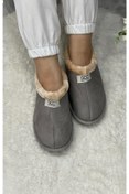 Resim Unisex Içi Yünlü Panduf Yumuşak Taban Ev Ayakkabısı bot1727 