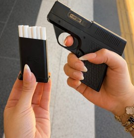 Resim 3 Şarjörlü Tabanca Şeklinde Sigara Tabakası 8712 