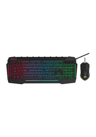 Resim Quantum Dualstrike Kablolu Usb Q Trk Rgb Gamıng Klavye - Mouse Set 